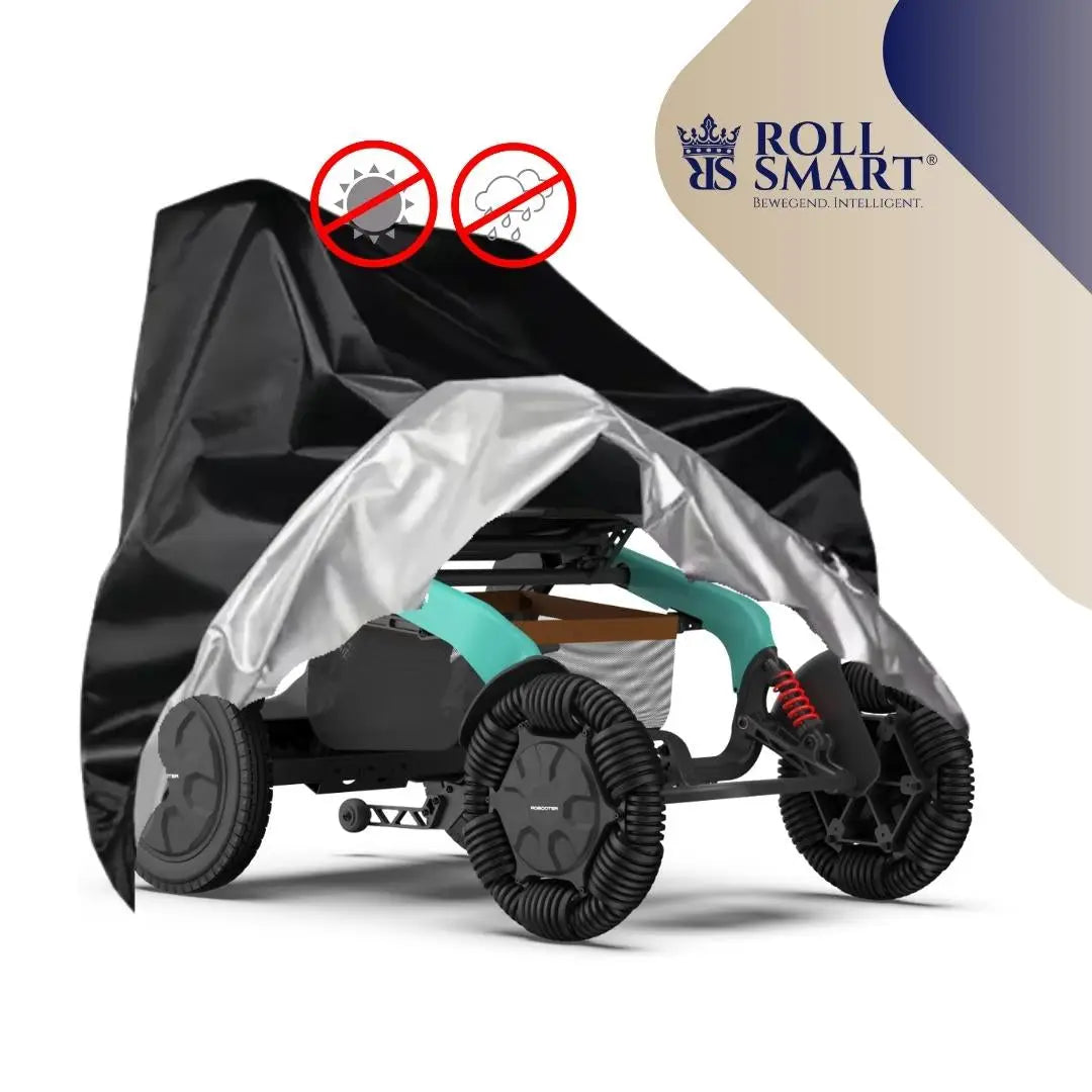 Allwetter schutz für elektrorollstuhl robooter serie