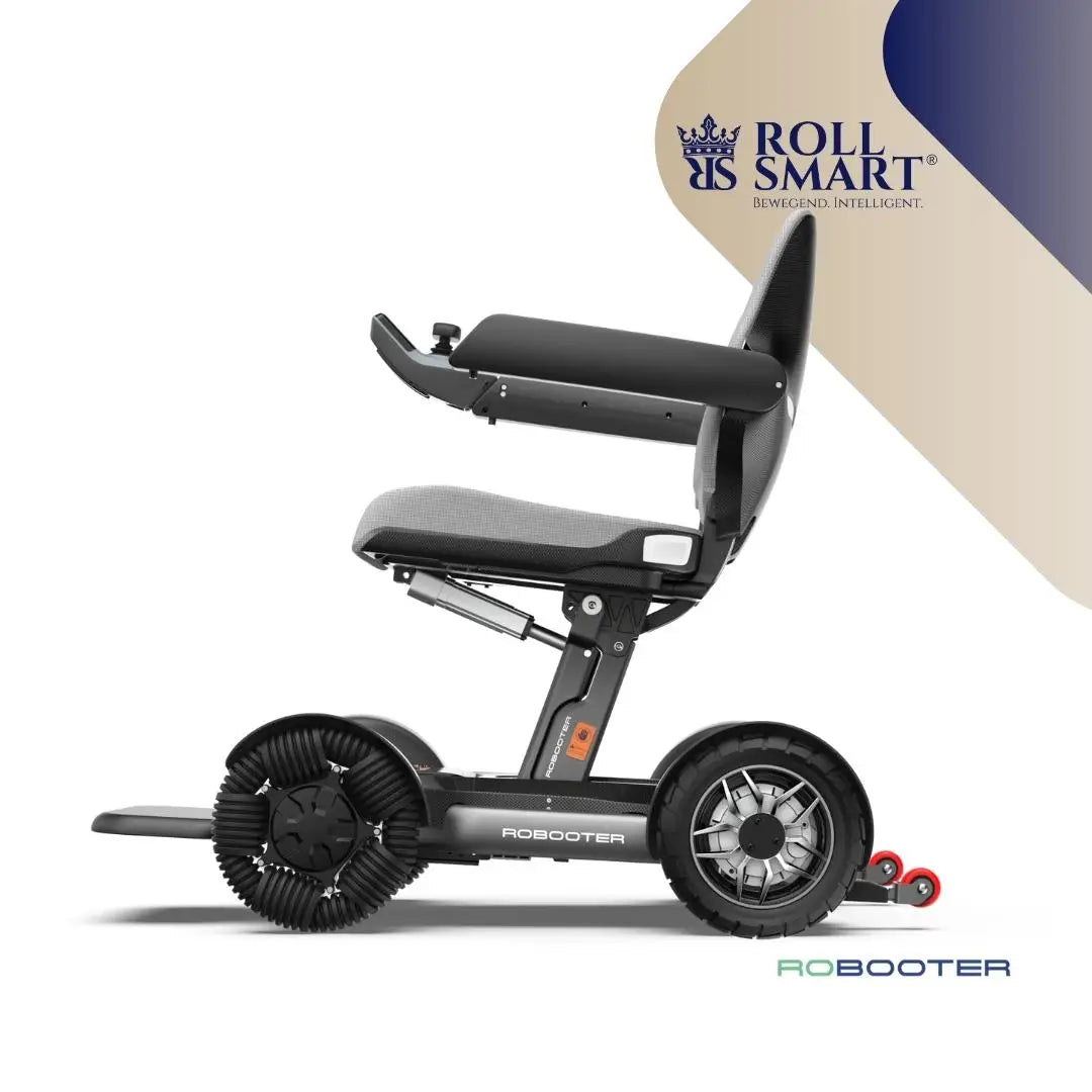 Roll smart® robooter elektrorollstuhl handsteuerung app,