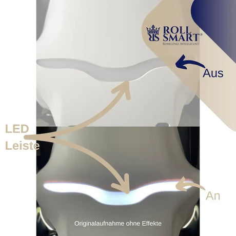 Roll smart® robooter elektrorollstuhl handsteuerung app,