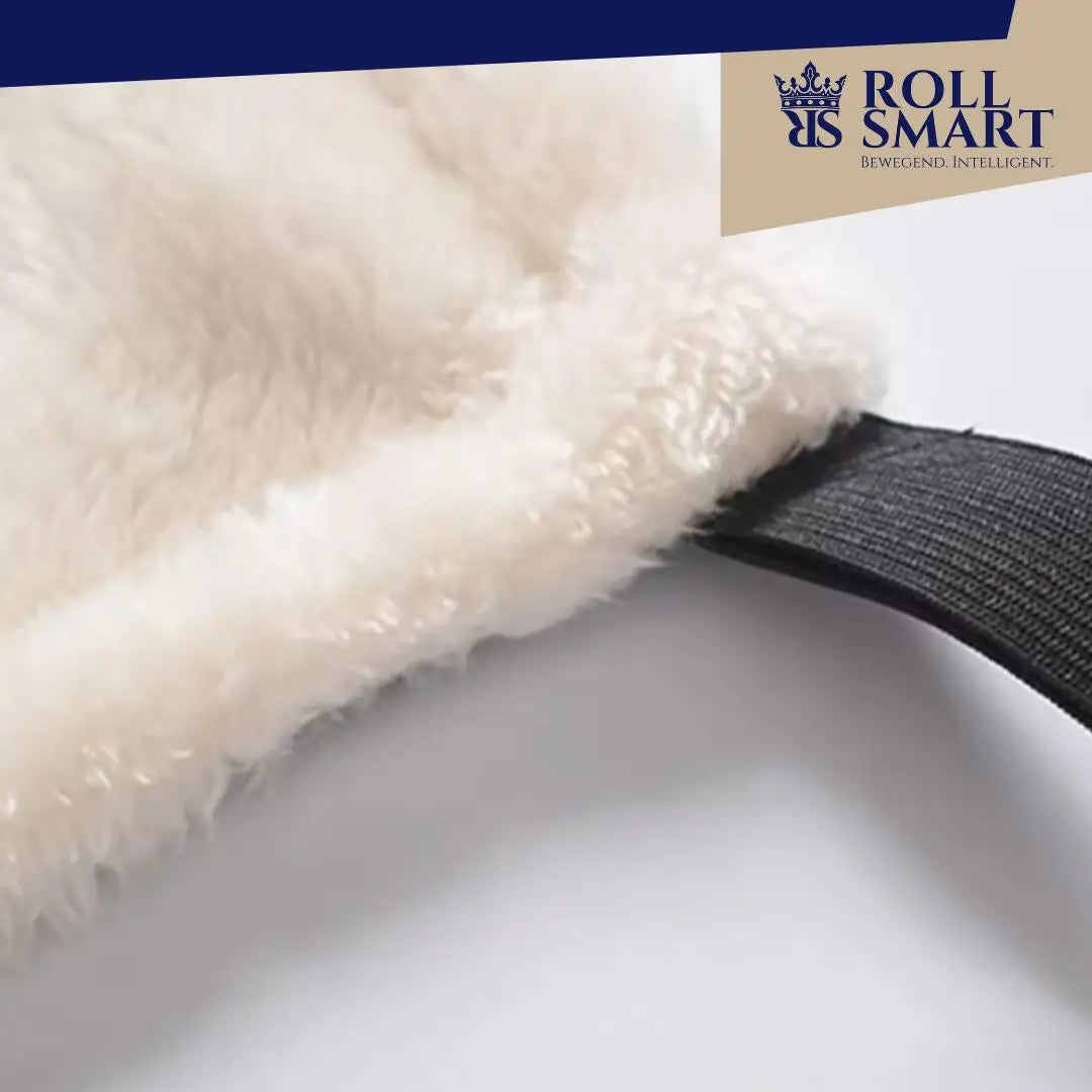 Wintersack halbhoch warm flauschig und ideal Schwarz Oxford
