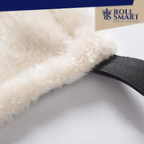 Wintersack halbhoch warm flauschig und ideal Schwarz Oxford