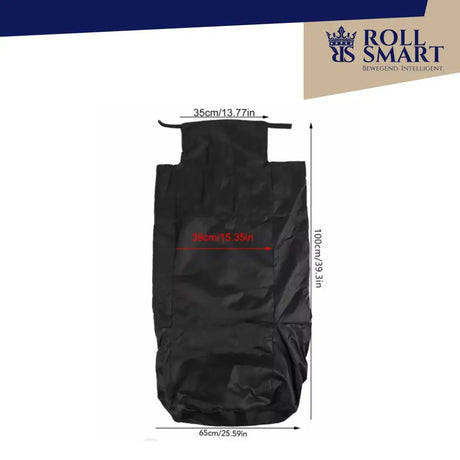 Wintersack halbhoch warm flauschig und ideal Schwarz Oxford